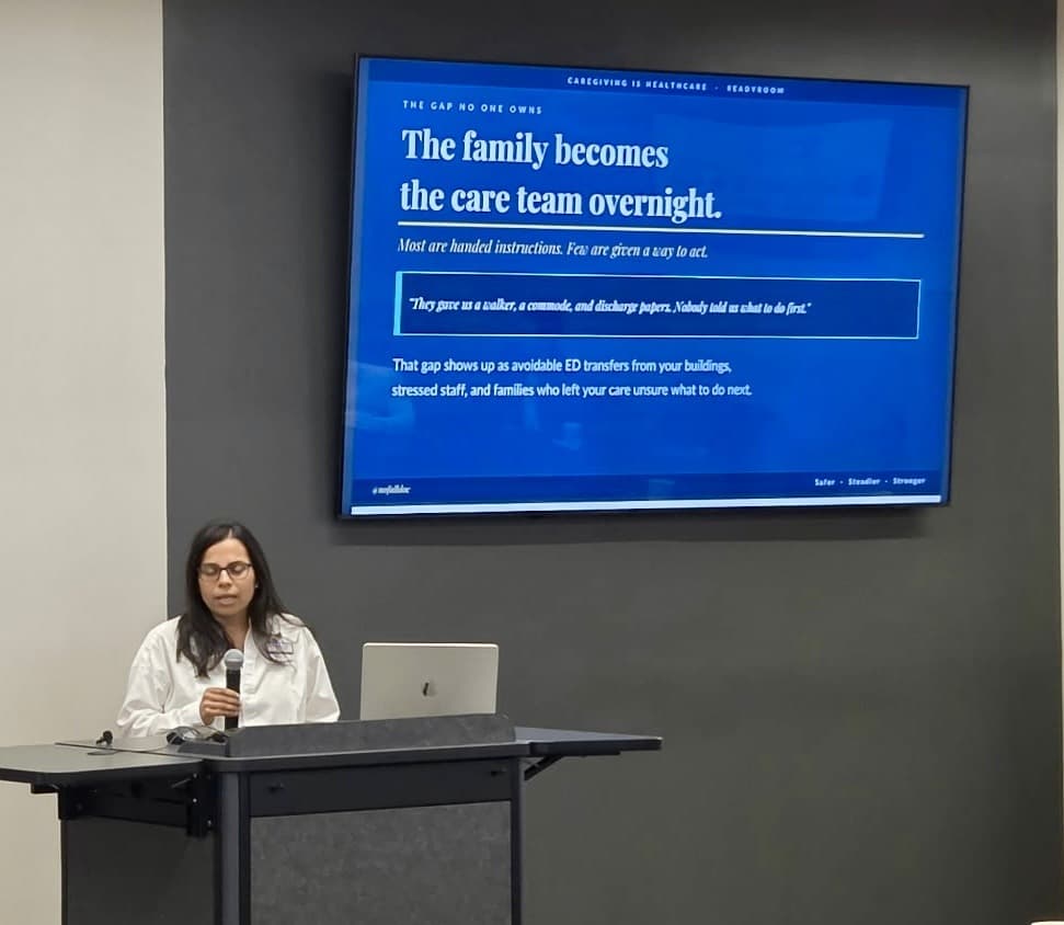 Mamata presenting at AgeTech Connect Louisville