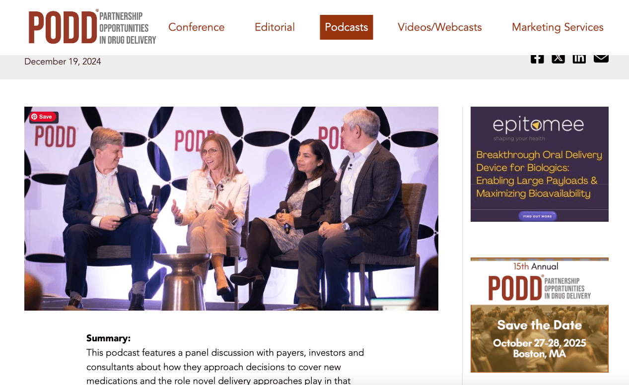 Mamata on the PODD conference panel stage